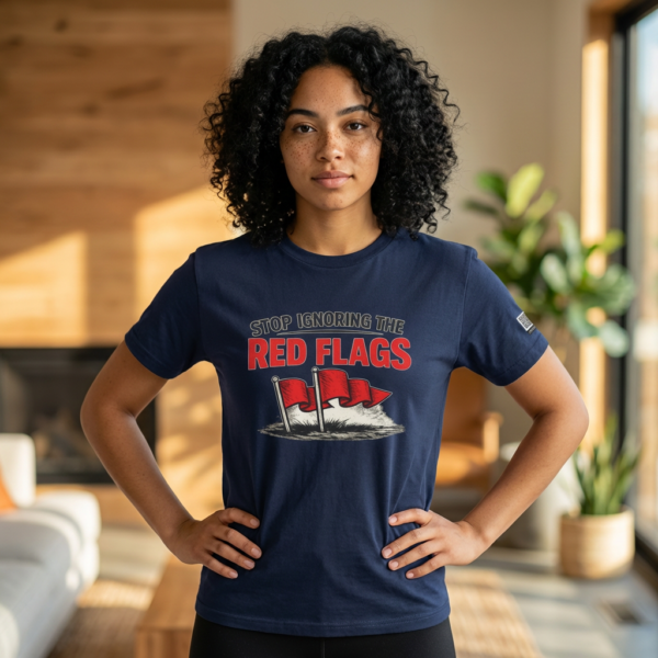 Stop Ignoring the Red Flags Unisex Graphic T-Shirt