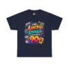 Front, Navy I Was Lucky Enough to Experience the 90s Shirt