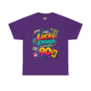 Front, Purple I Was Lucky Enough to Experience the 90s Shirt