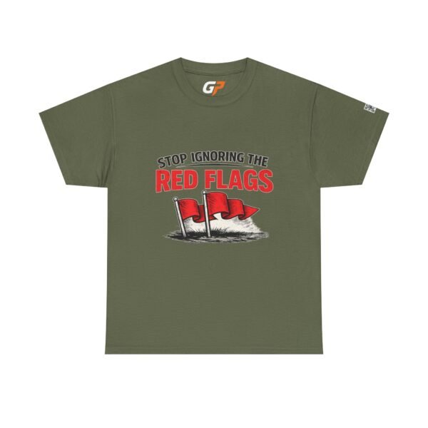 2030324601108186555_2048-1.jpeg Stop Ignoring the Red Flags Unisex Graphic T-Shirt